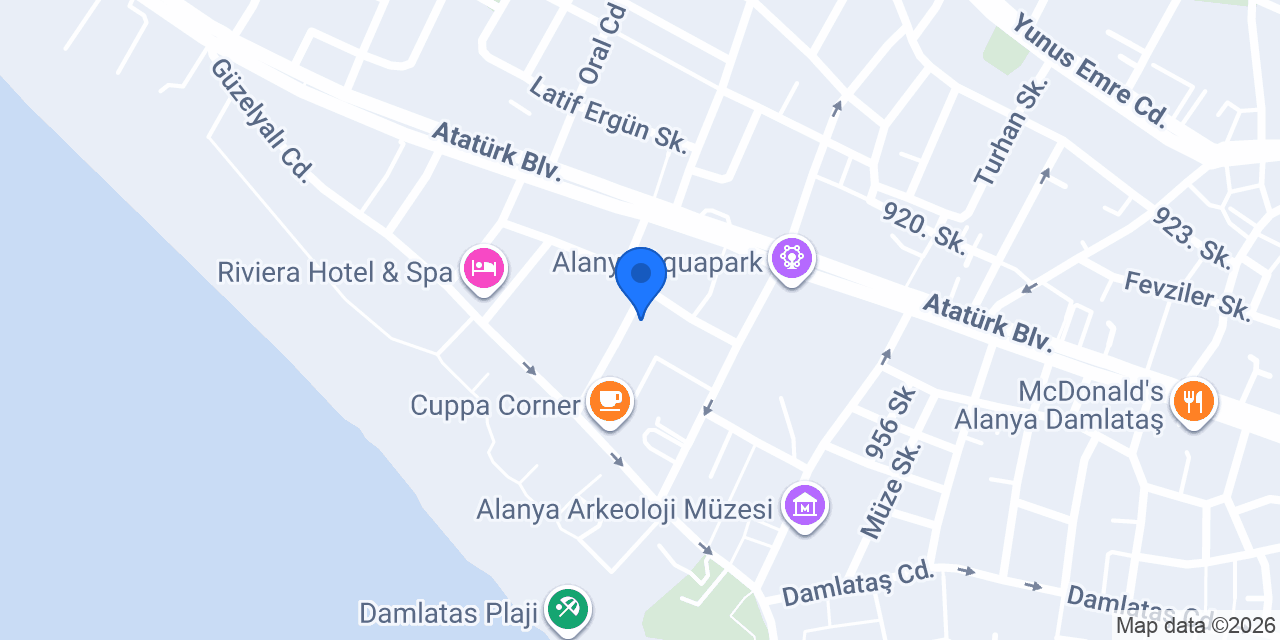 Damla Apart konumu