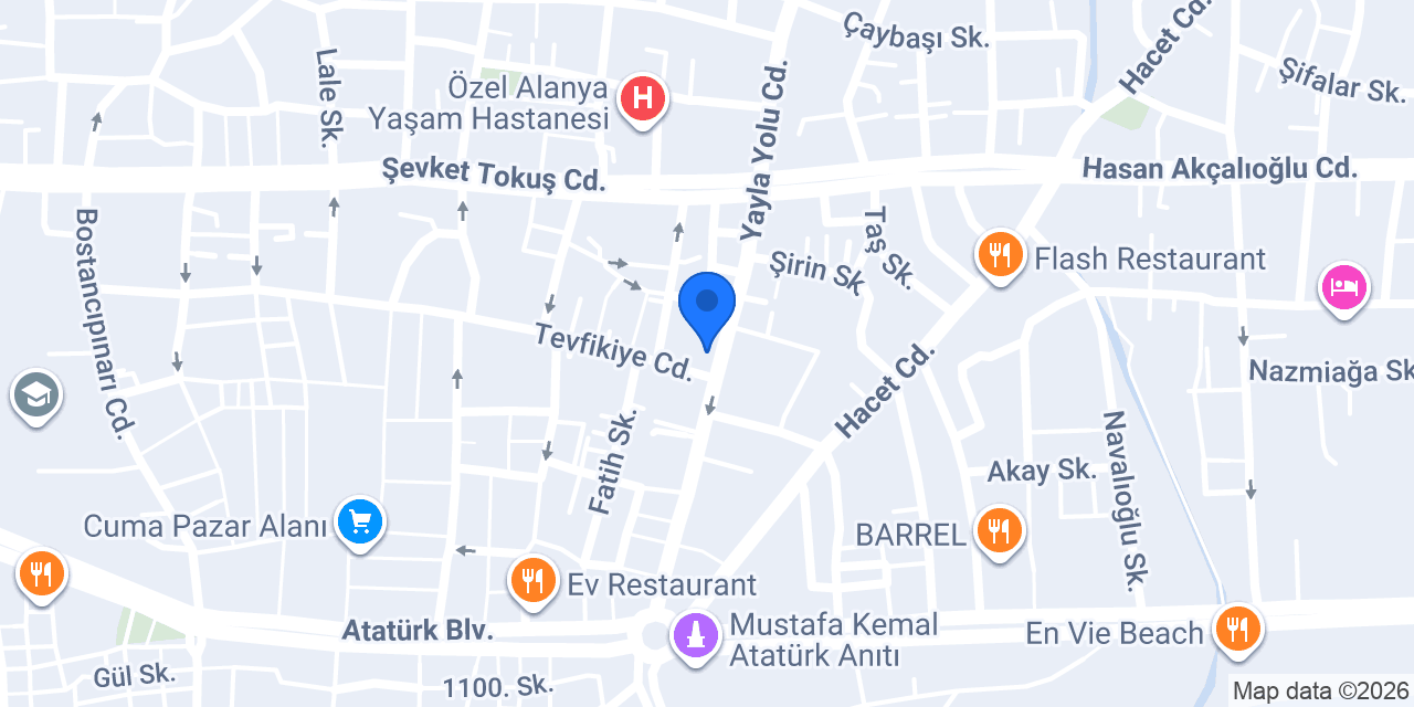 Lost Meyhane konumu