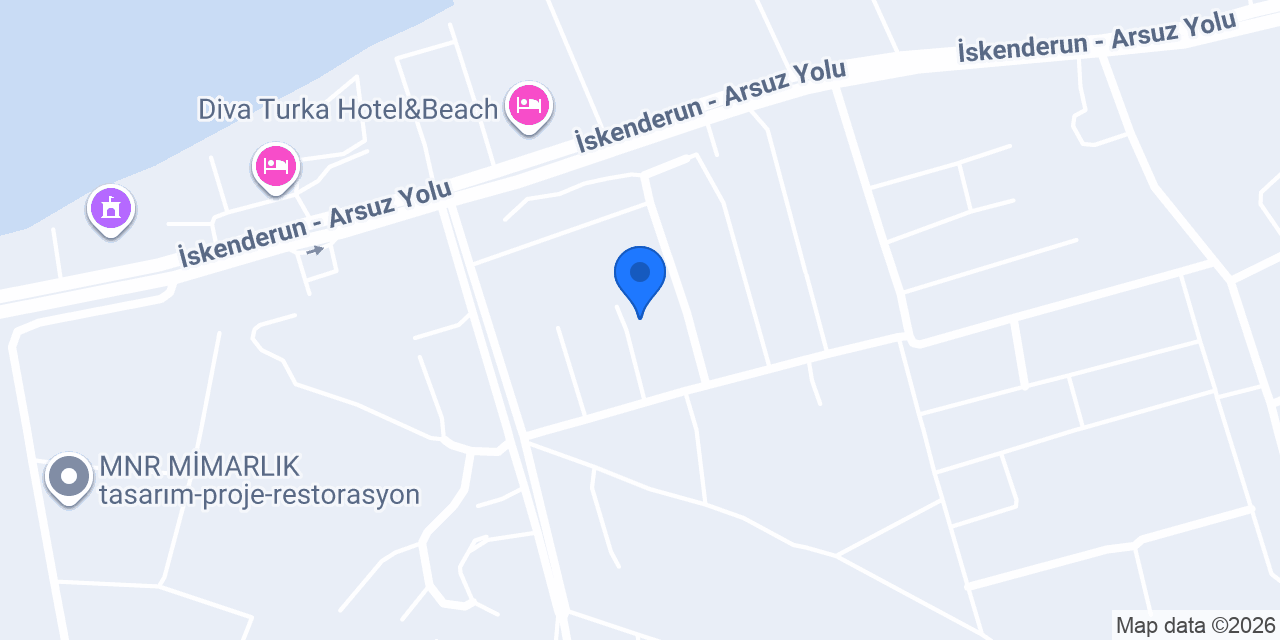 ARSUZ GOLD OTEL, APART PANSİYON STÜDYO ODA konumu