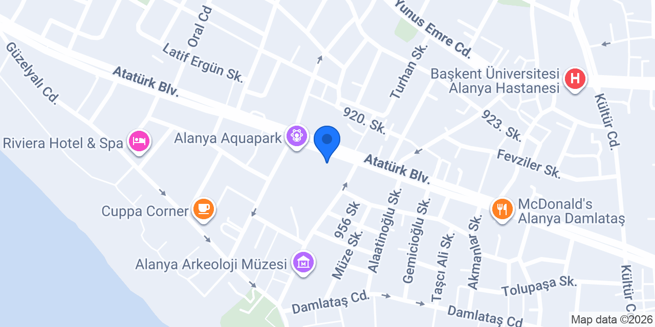 Türk Ekonomi Bankası konumu