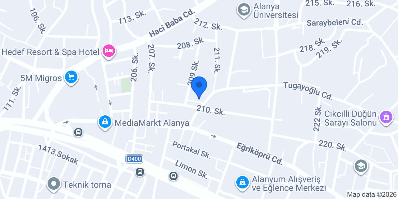Has Yapı Market konumu