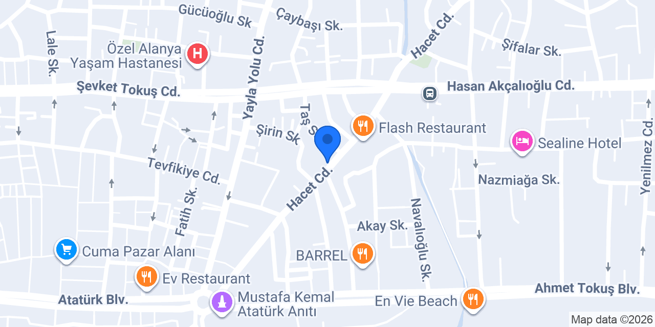 Yazıcıoğlu Ticaret konumu