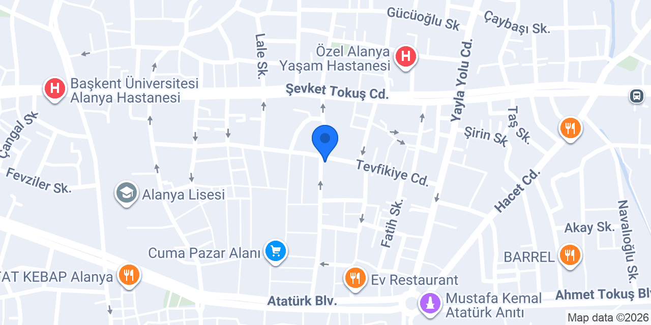 Hayat Eczanesi konumu