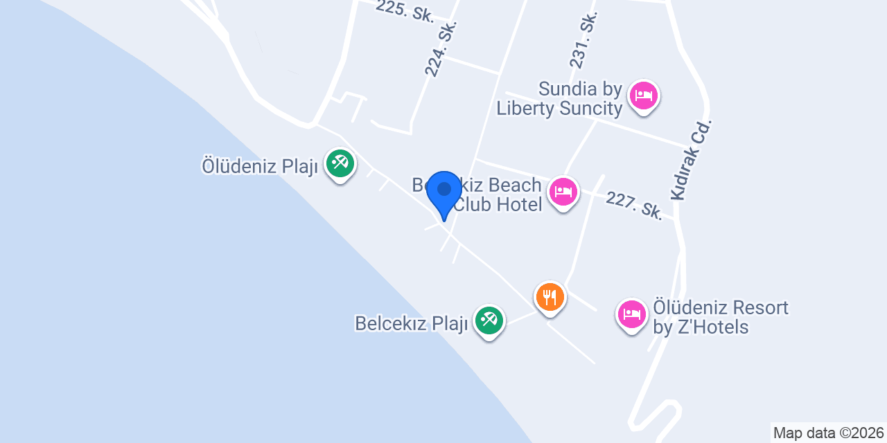 Ölüdeniz Homes konumu