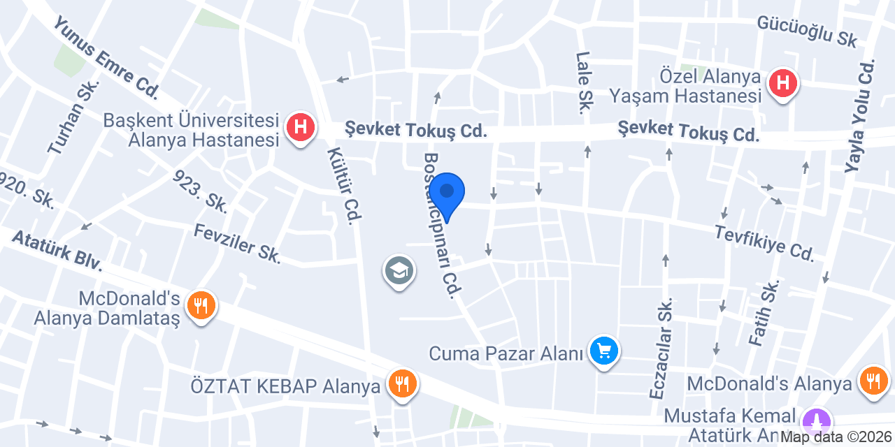 FeneriumAlanya konumu