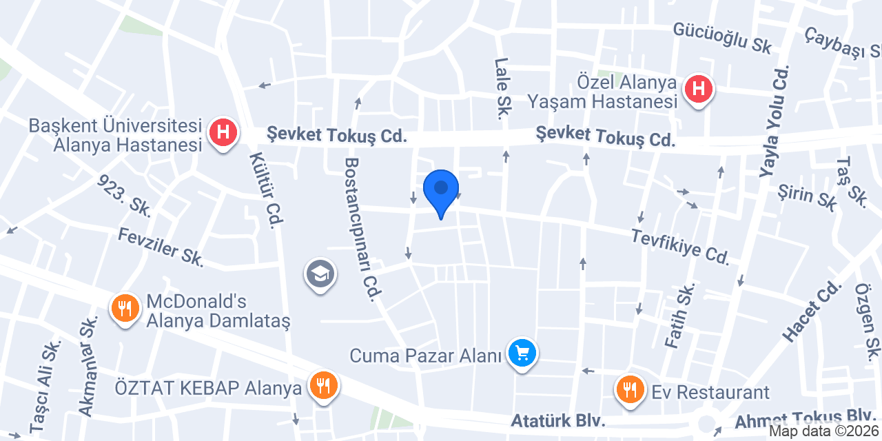 Çiğköfteci Mahmut Usta konumu