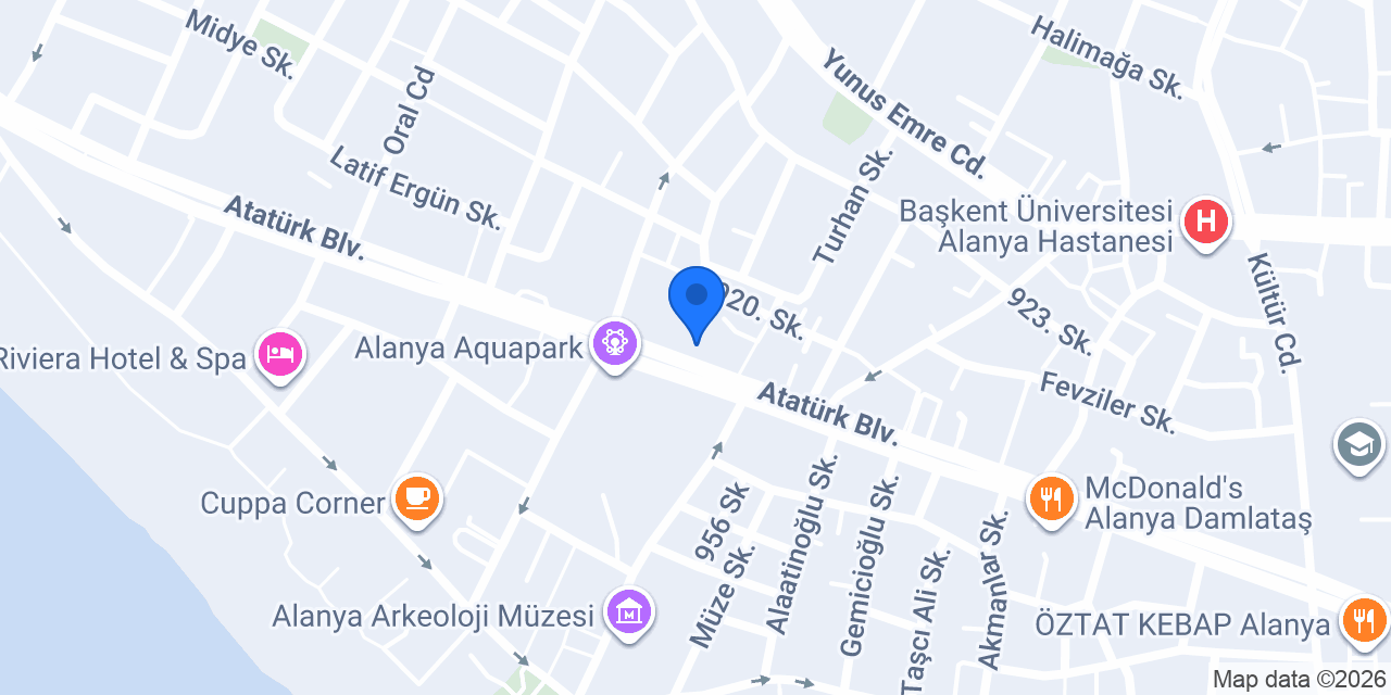 Yıldız Lokantası konumu