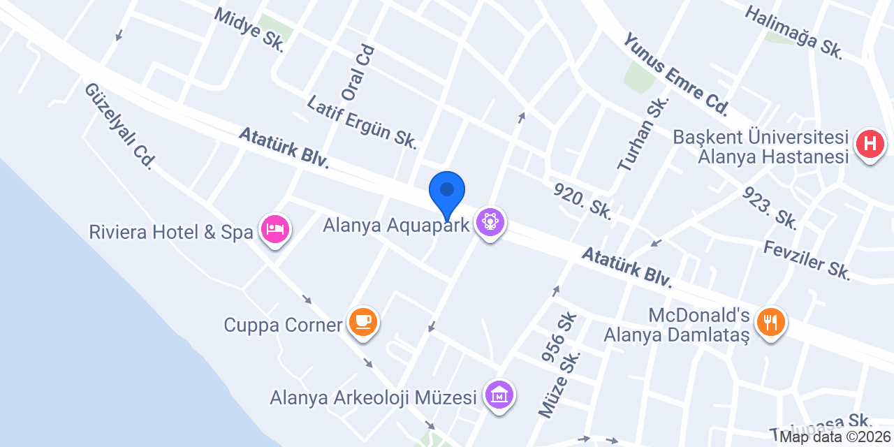 A H B TRAVEL AGENCY konumu