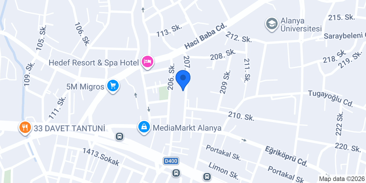 Yeniler Elektrik konumu