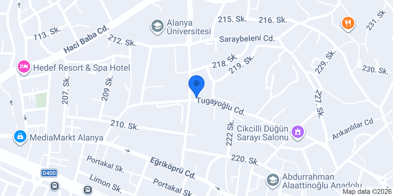 Emine Şanlı Coiffeur konumu