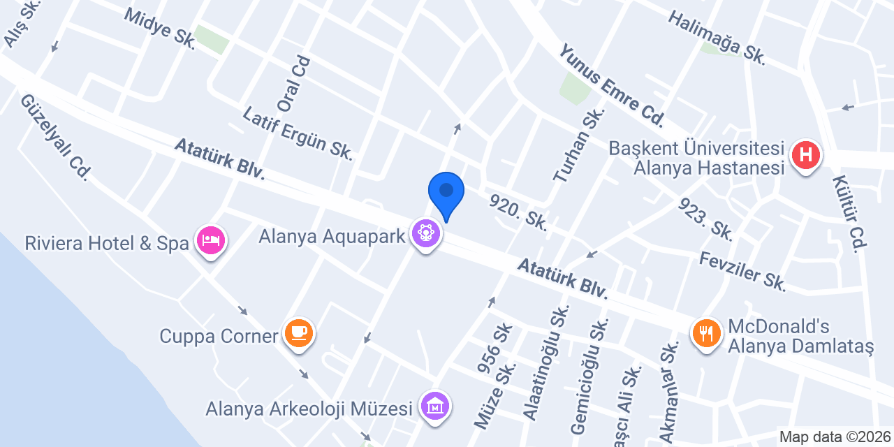 Damla Eczanesi konumu