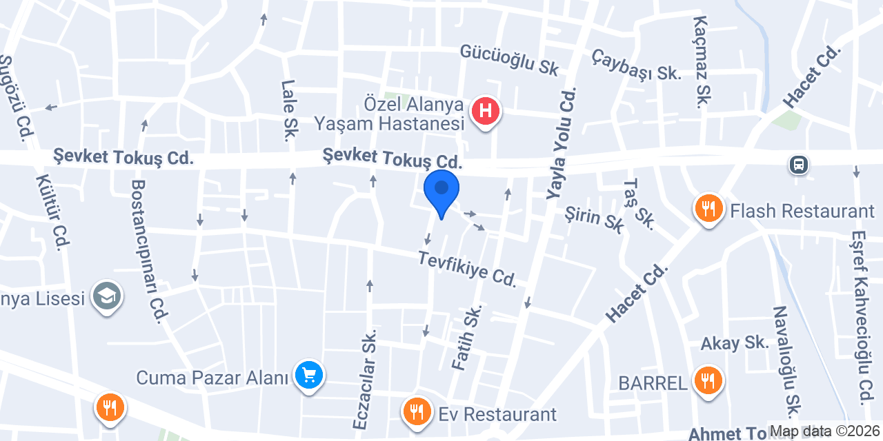 Hayat Taksi konumu