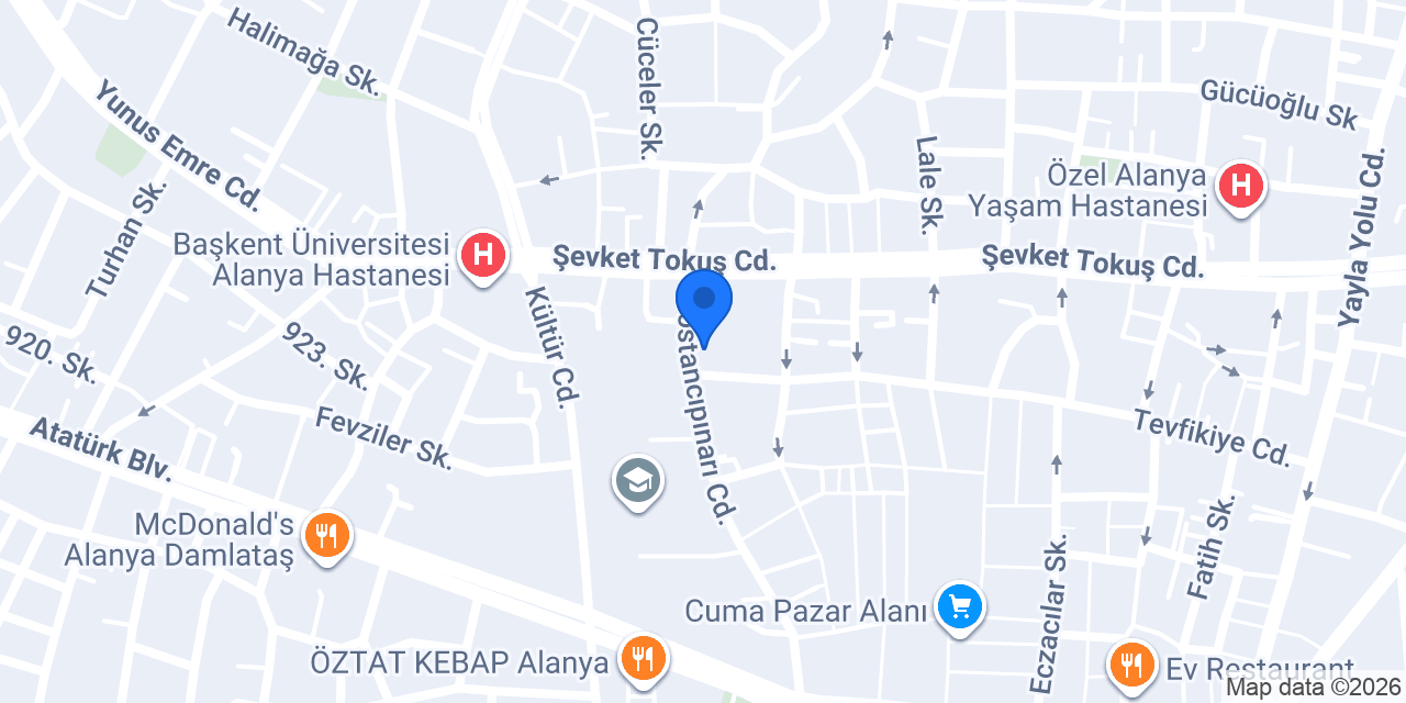 Özkan Kırtasiye konumu