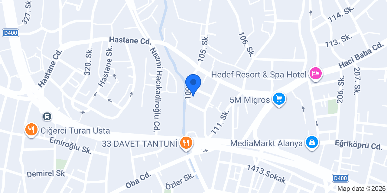 AZAK GAYRİMENKUL konumu