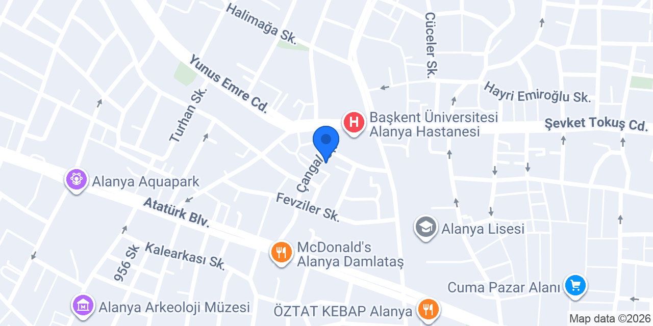 FAR Temizleme Alanya konumu