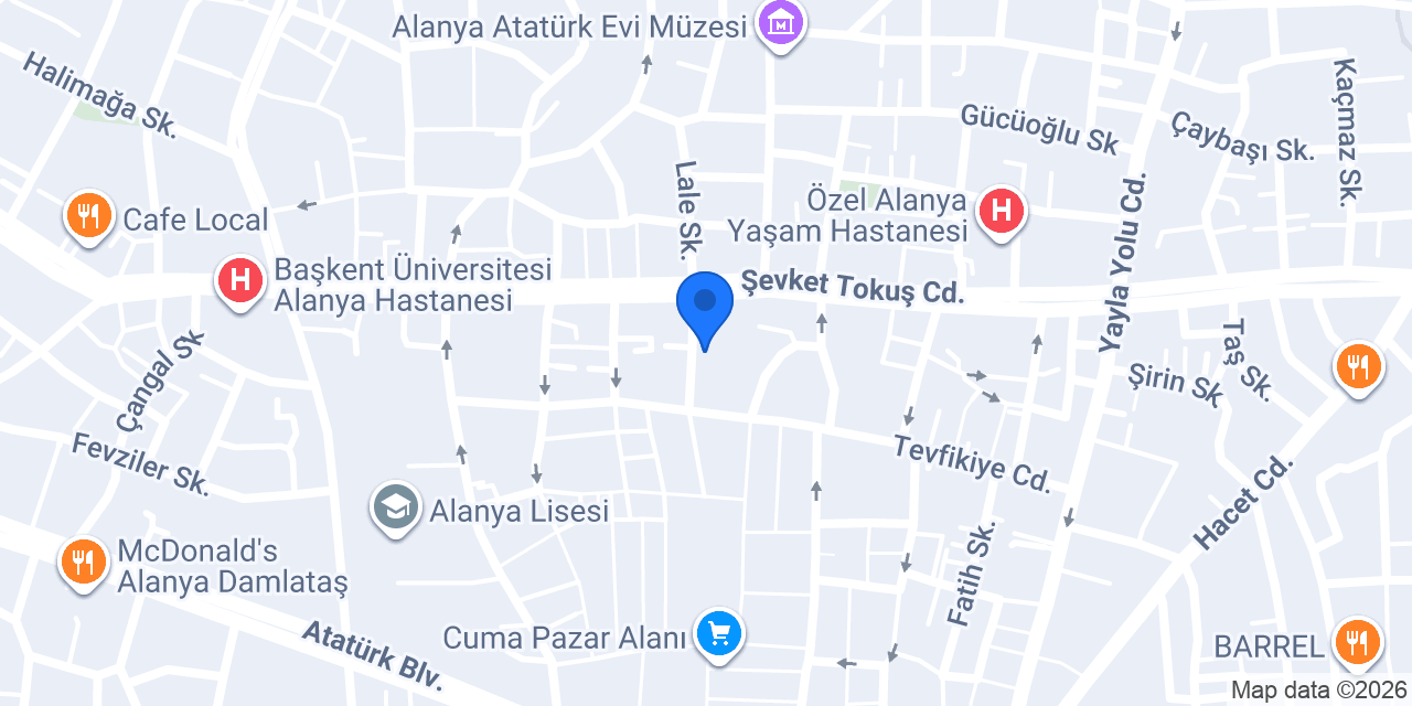 Sultan Pide Salonu konumu