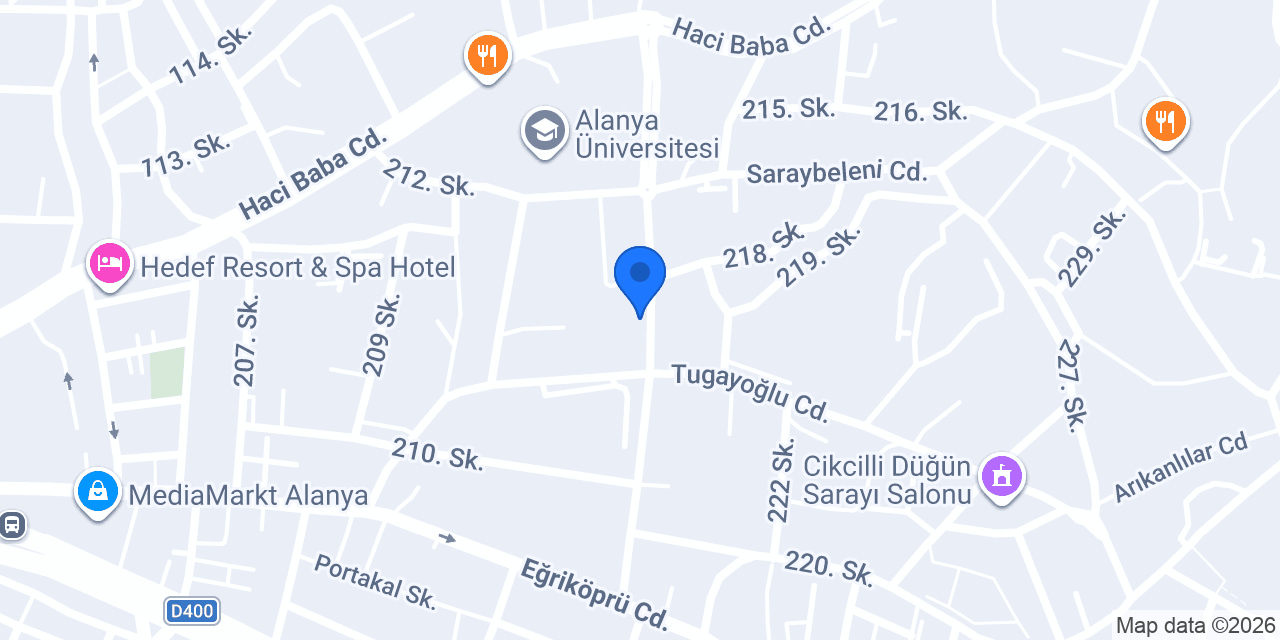 Doğru Tur konumu