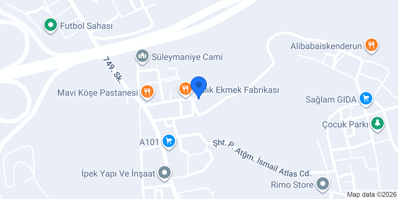 Öz Ceylan Market konumu