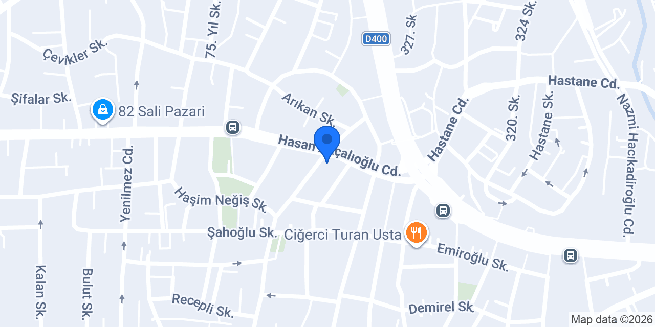 Güneylioğlu Eczanesi konumu