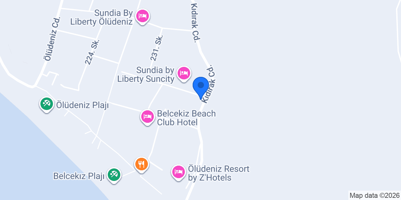 Perdikia Beach Hotel konumu