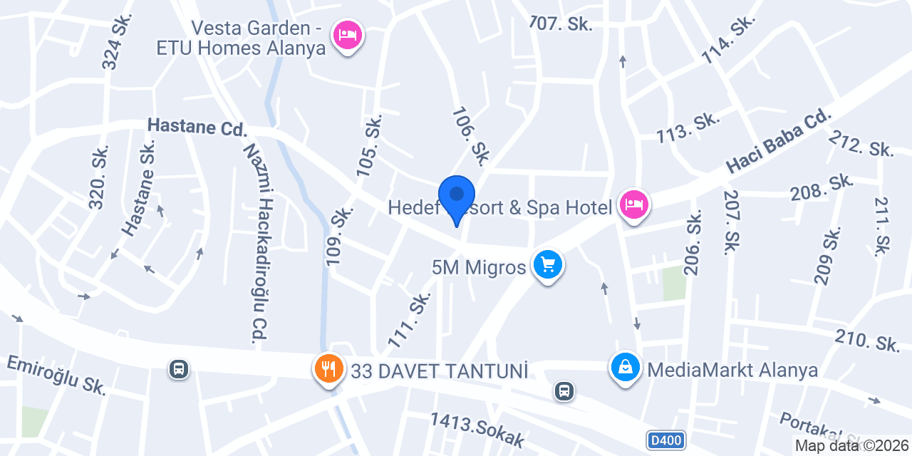 Diş Hekimi Ümmü Topal konumu
