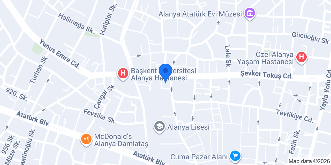 MY ALANYA DÖNER konumu