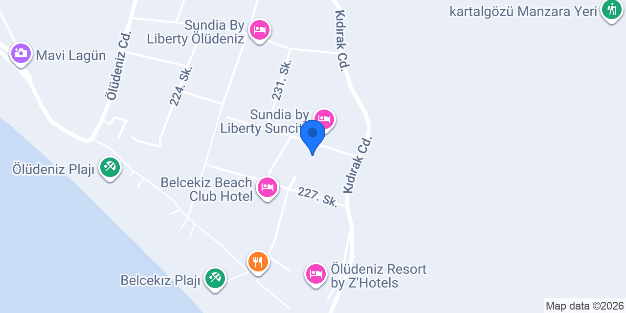 The Secret Spa Turkish Bath Oludeniz konumu