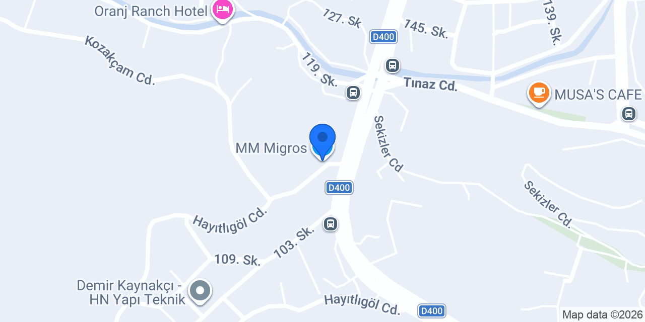 MM Migros konumu