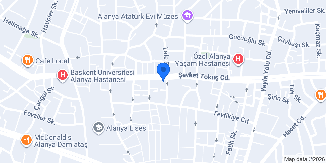 Barış Matbaa Copy Center konumu