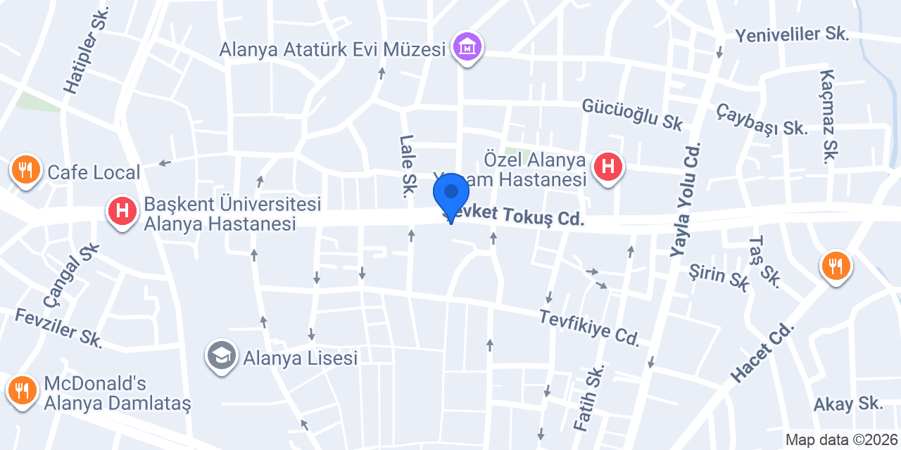 Kıyı Midye Alanya konumu