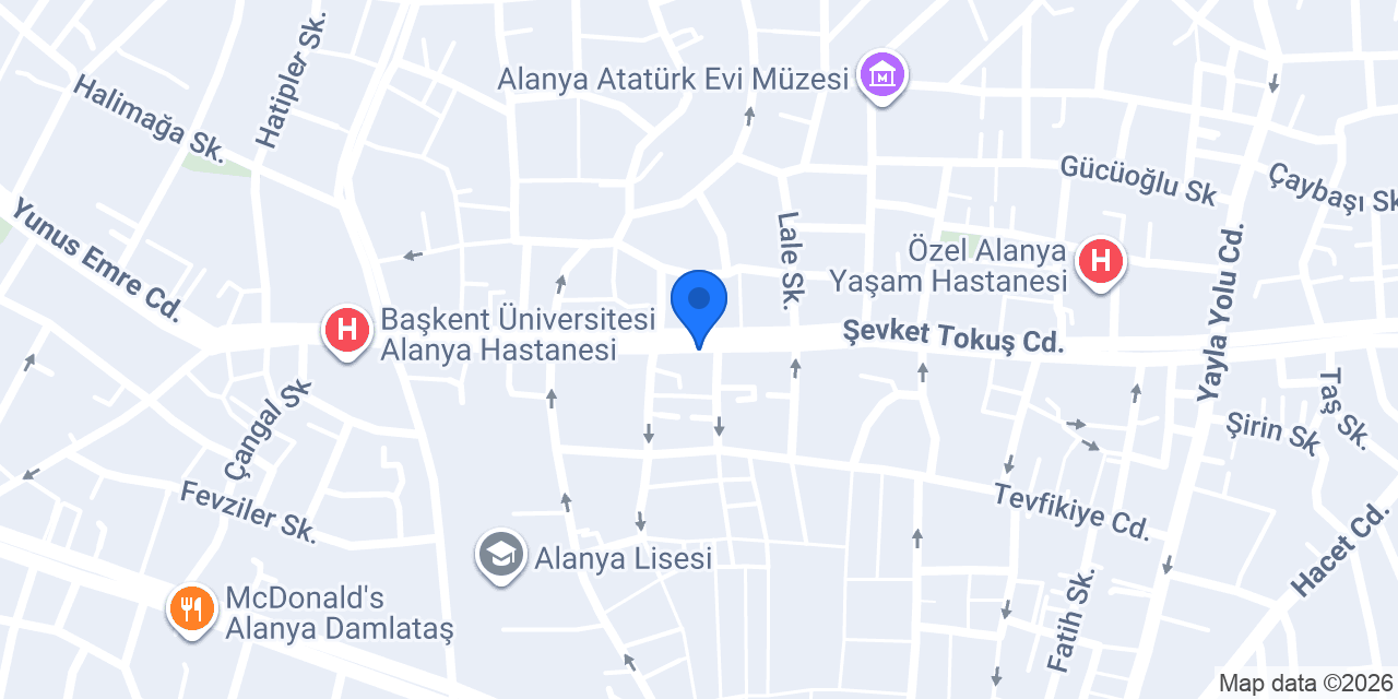 Hatemoğlu Alanya konumu