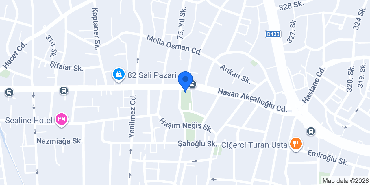 Ziraat Katılım Alanya Şubesi konumu