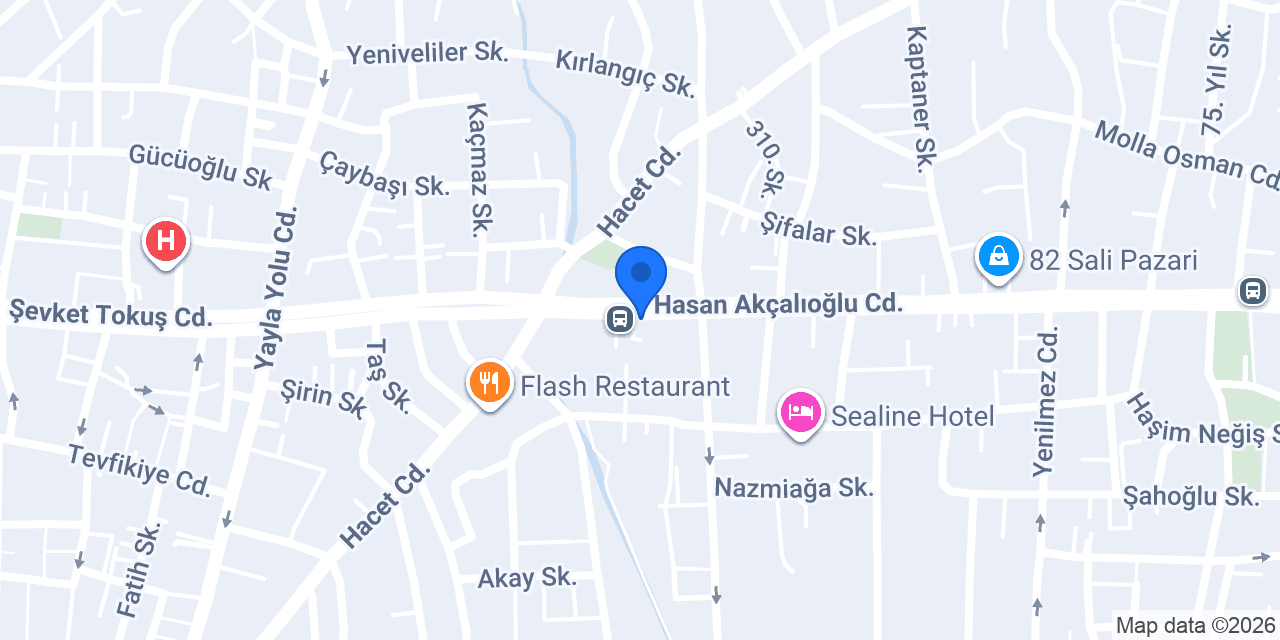 Alanya Başak Çiçekçilik konumu