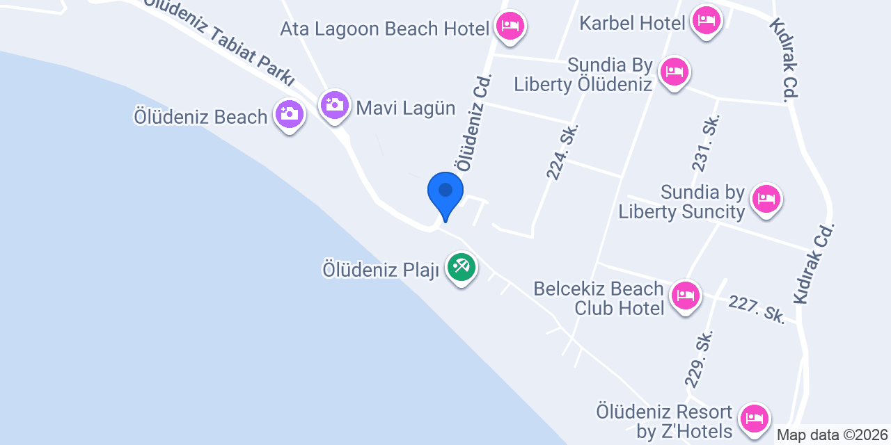 Captain Hanibal Ölüdeniz Tekne Turu konumu
