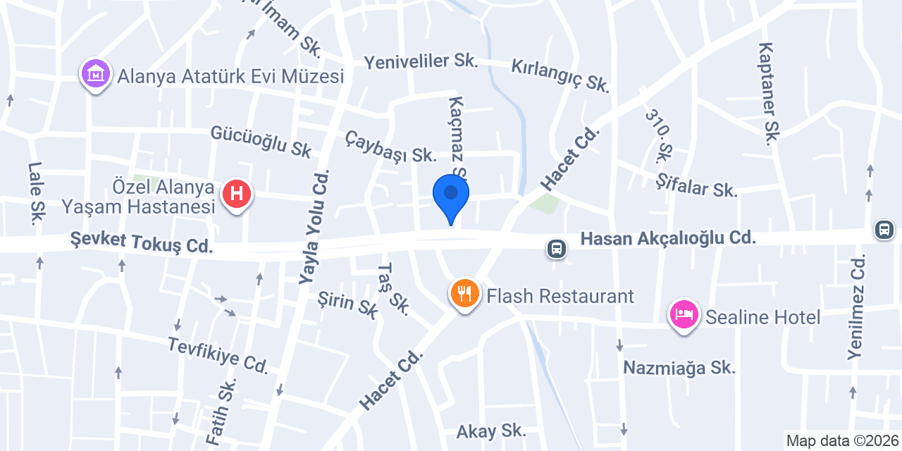 DEFNE ECZANESİ konumu