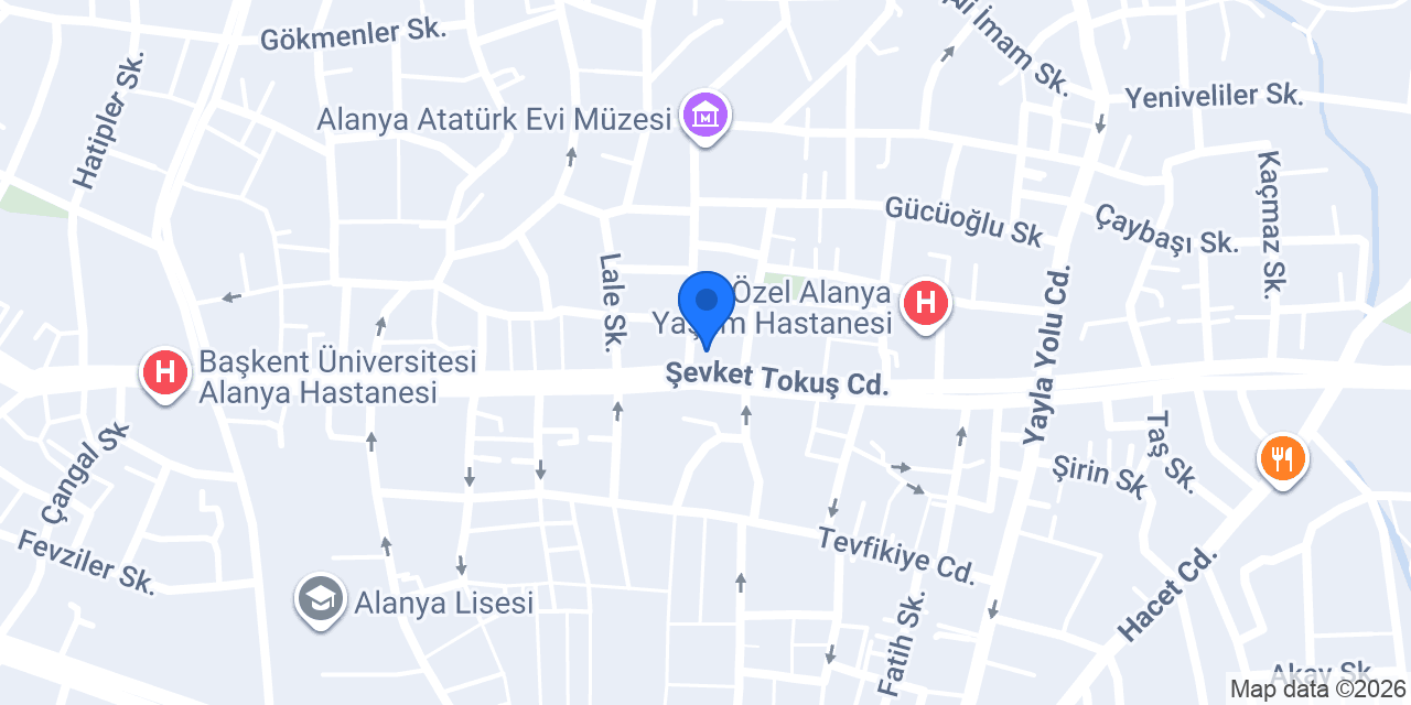 ALANYA 3 Noterliği konumu