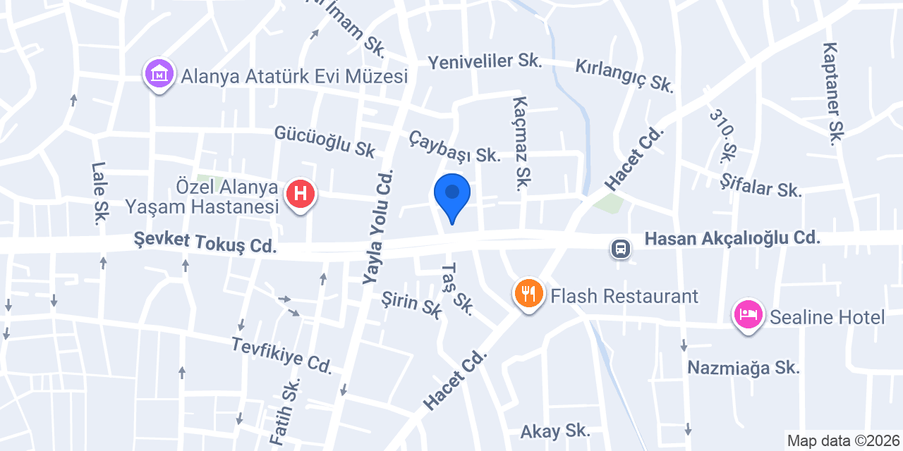 ALSUN OPTİK konumu