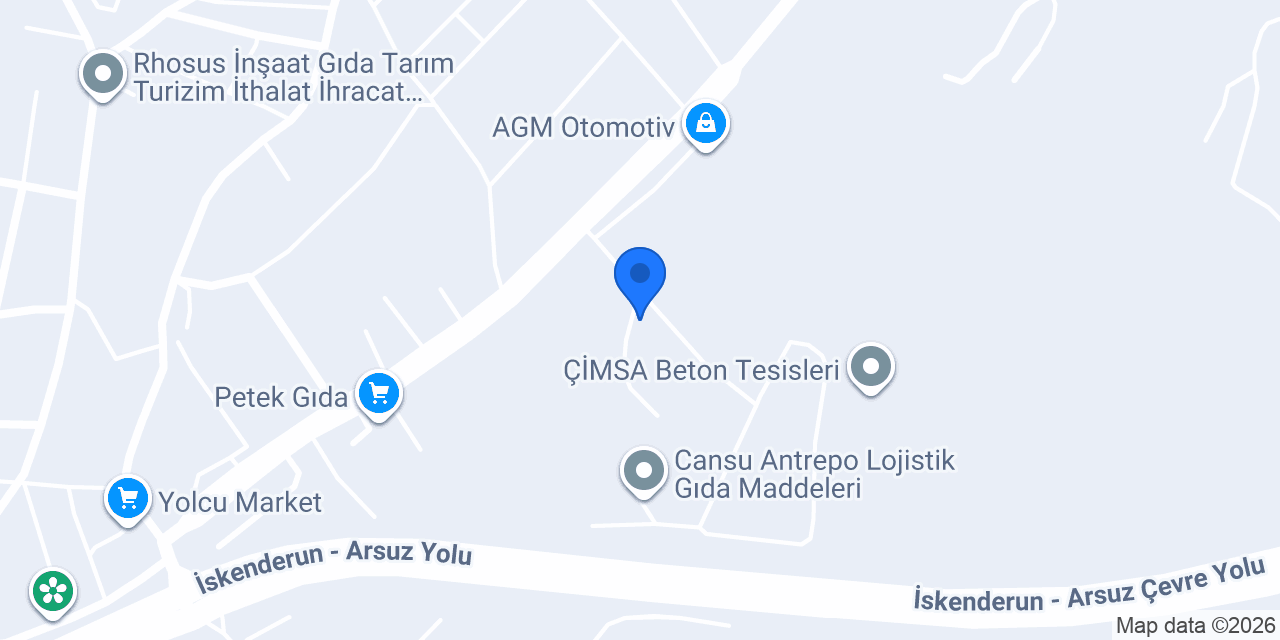 Işın Dekorasyon konumu