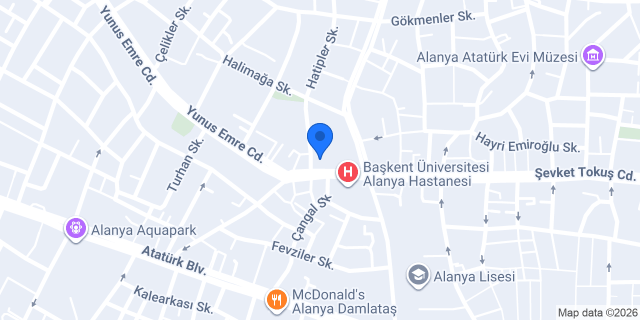 Aras Kargo Damlataş Şubesi konumu