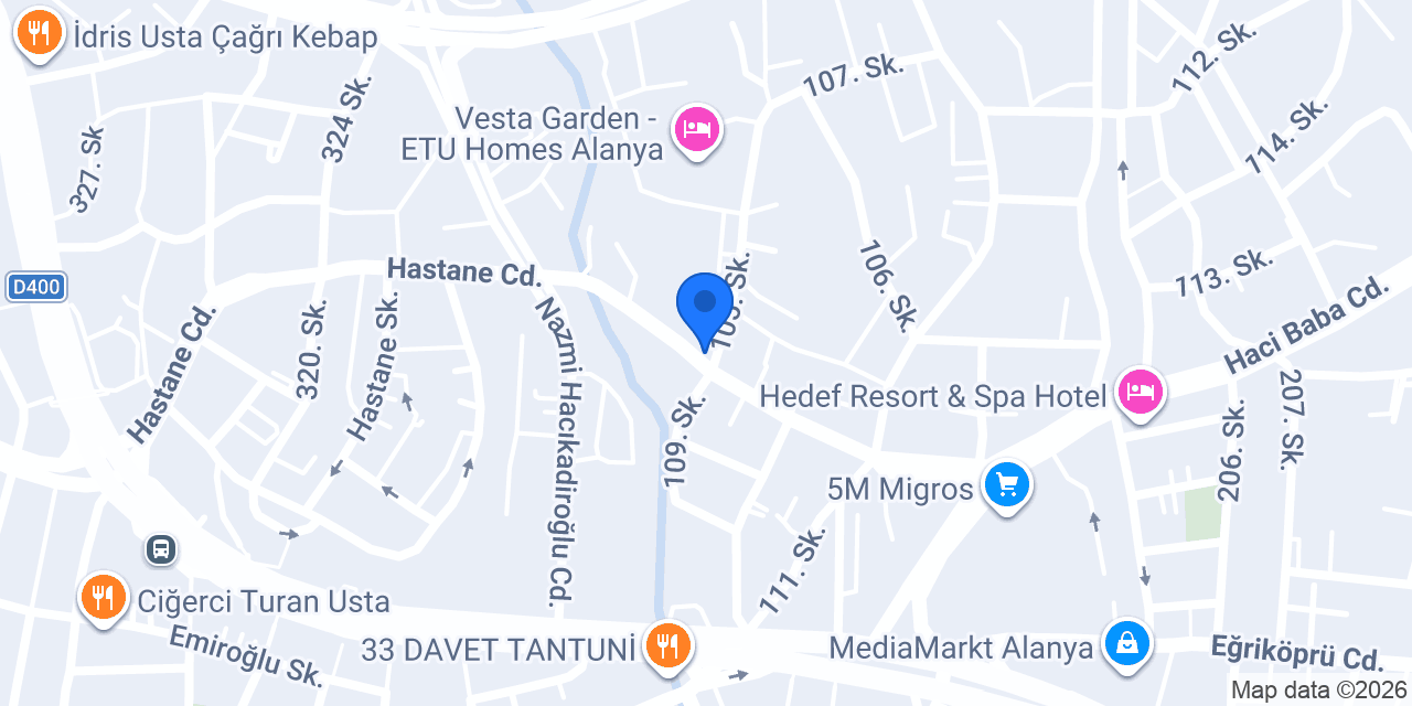 Ahm Auto center konumu