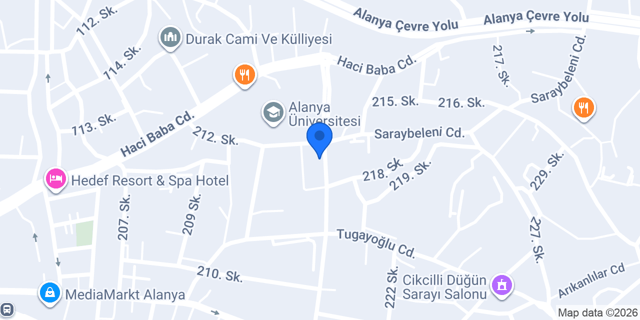 Nur Eczanesi konumu