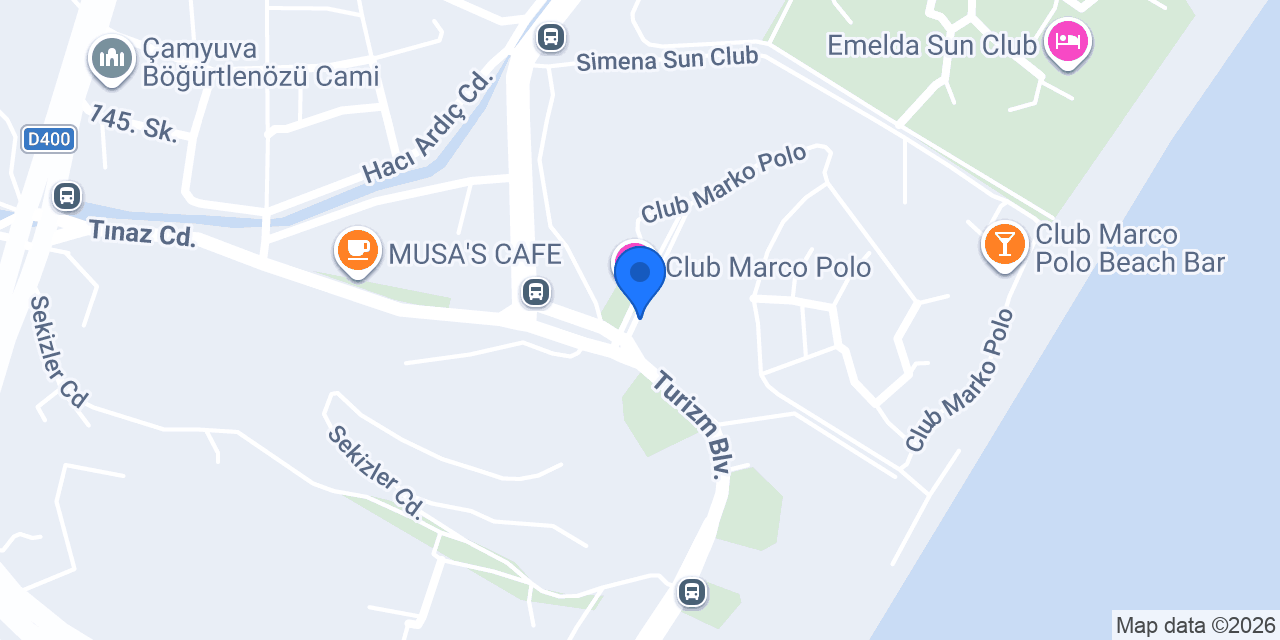 Club Marco Polo konumu