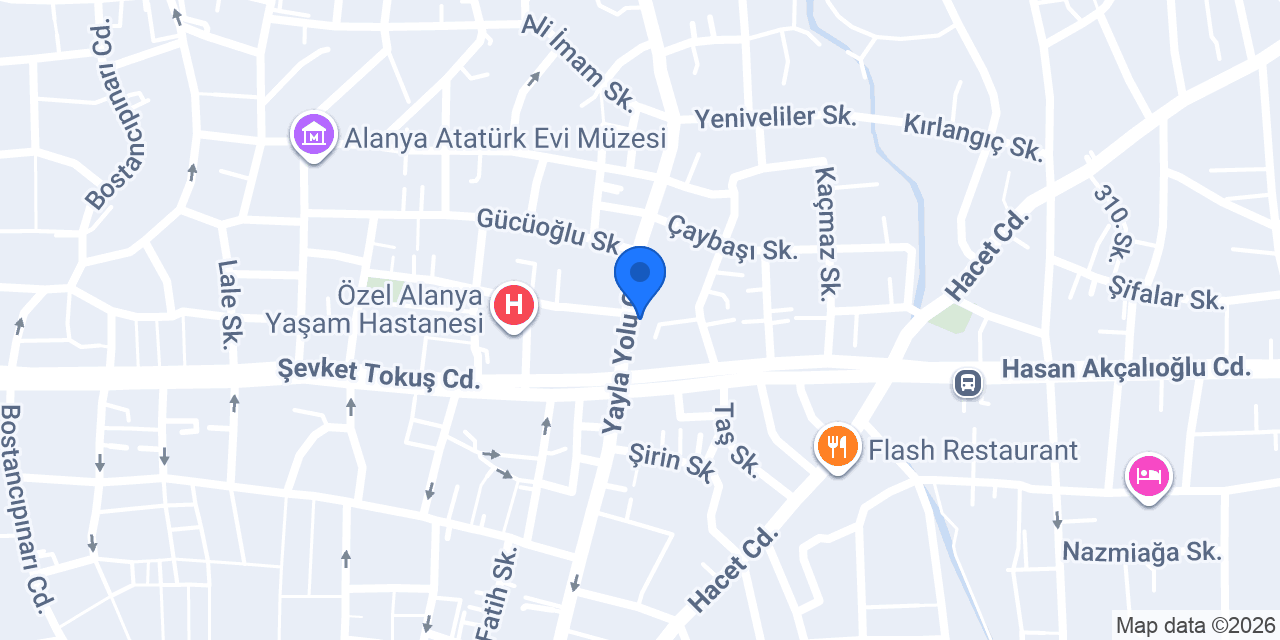 Gökçe Elektronik konumu