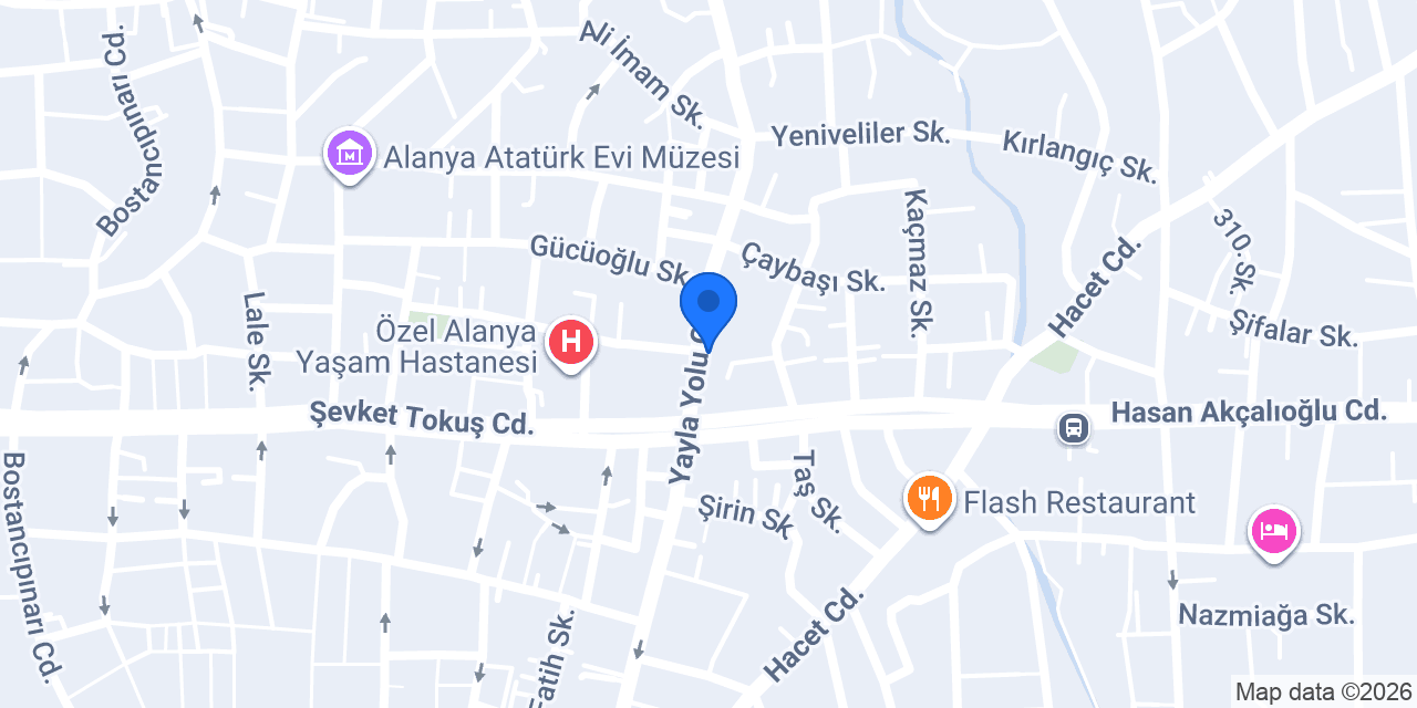 ALAADDİN BERBER SALONU konumu