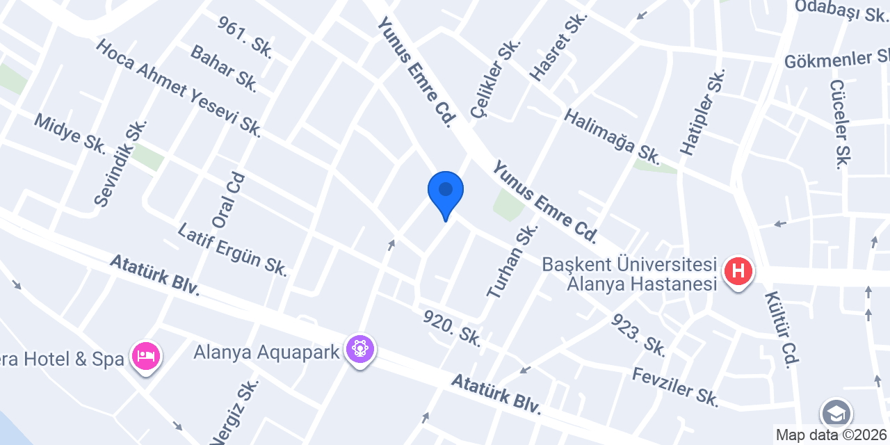Moda Bay Bayan Terzi konumu