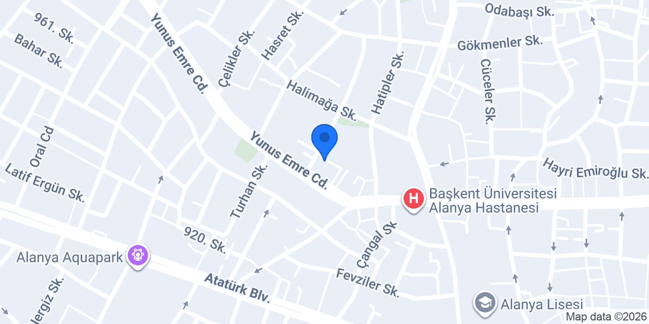 KYK TERKEN HATUN YURDU A - B BLOK konumu