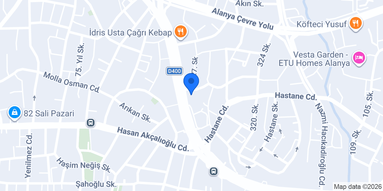 Marka İnegöl mobilya konumu