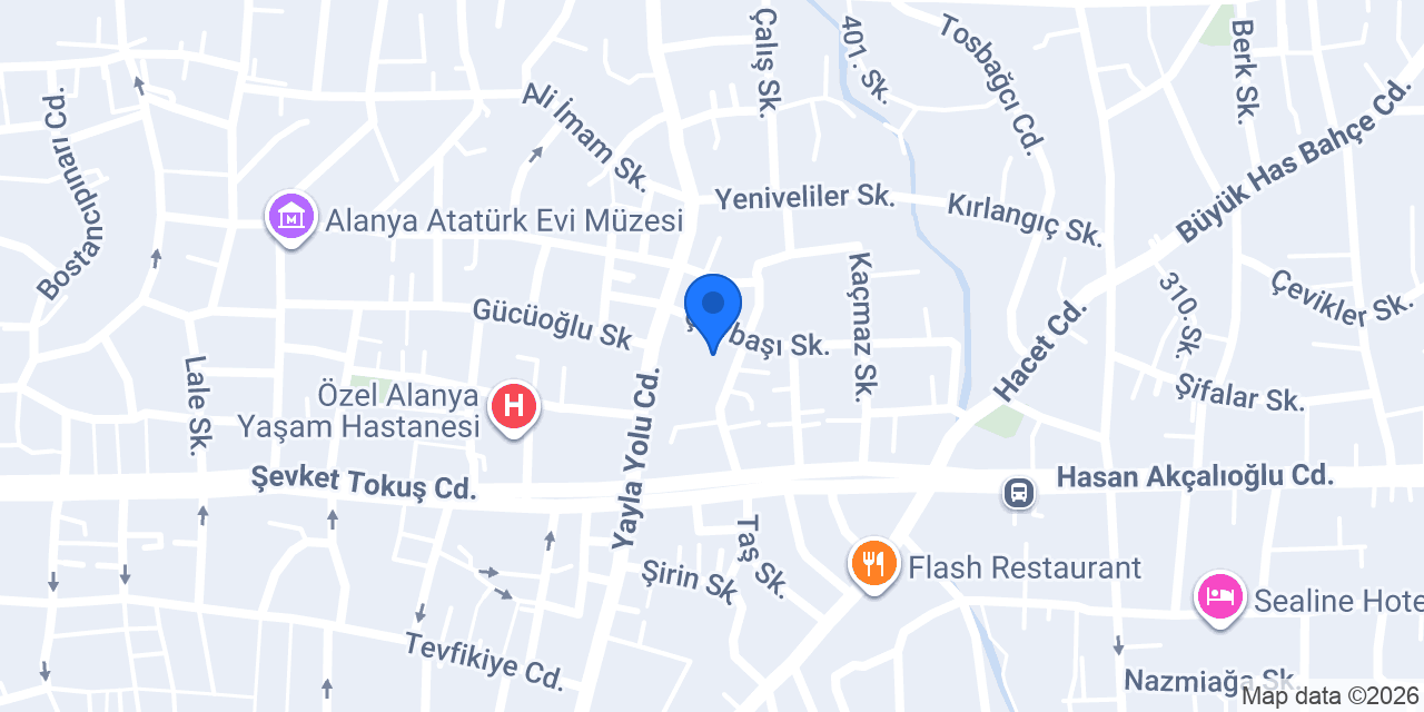 Alanya Robotik Kodlama konumu