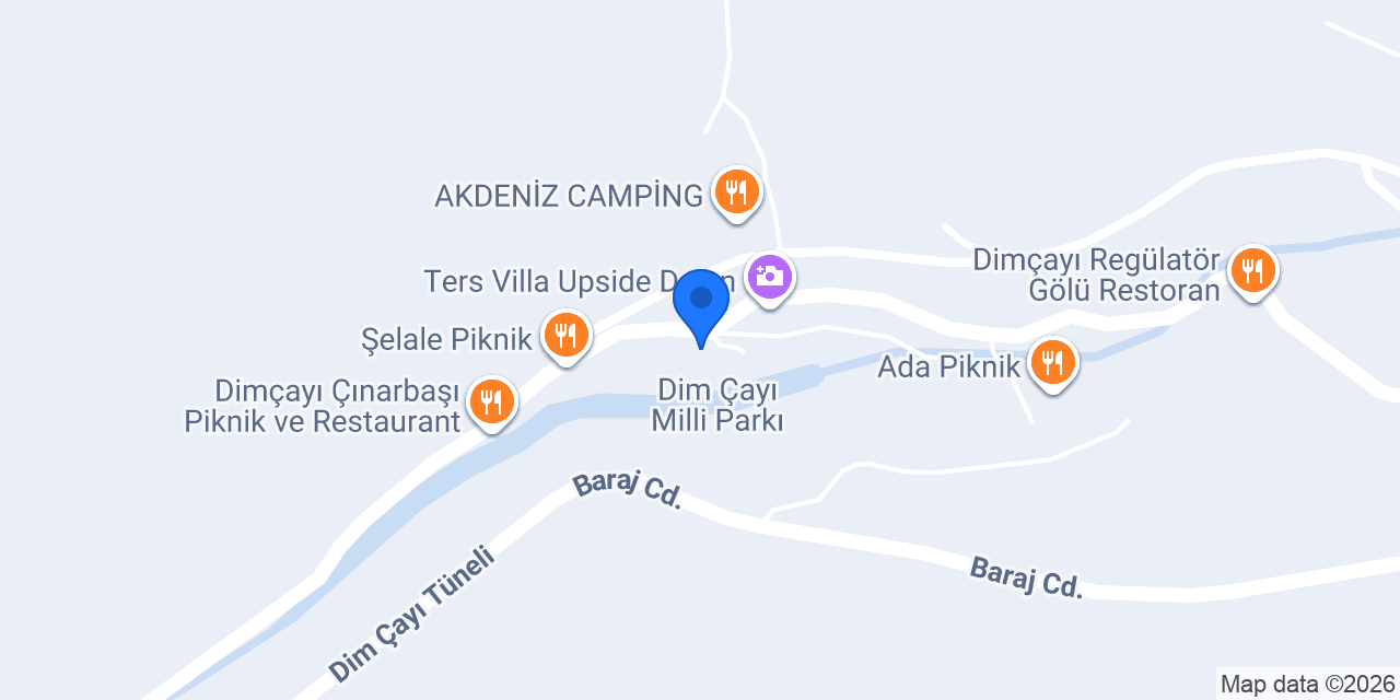 Dimçay Klas Piknik konumu