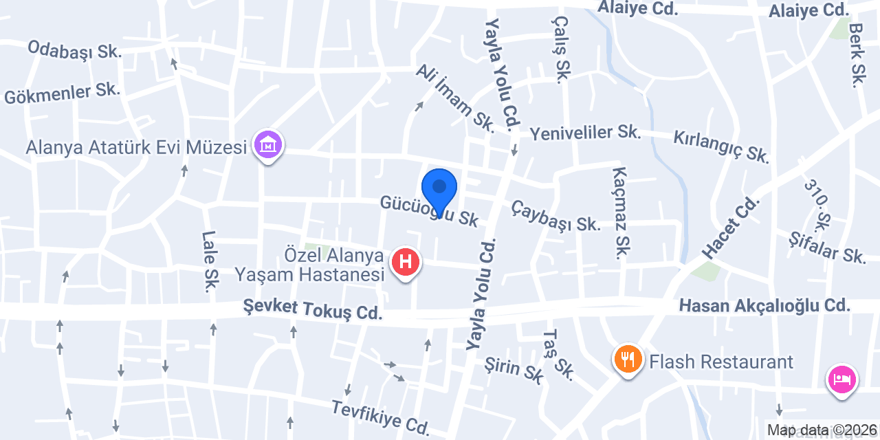 Bi Çomaç Gözleme Evi konumu